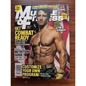 Muscle And Fitness Magazine August 2011 No Label Tim Kennedy